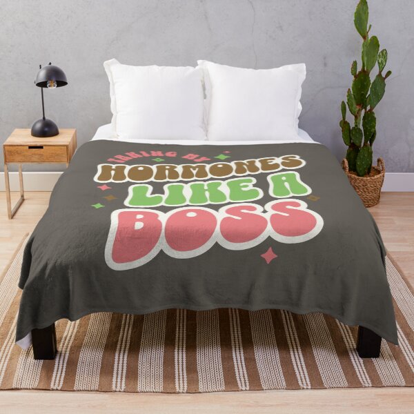 Item preview, Taking My Hormones Like A Boss designed and sold by BassHeadMomma.
