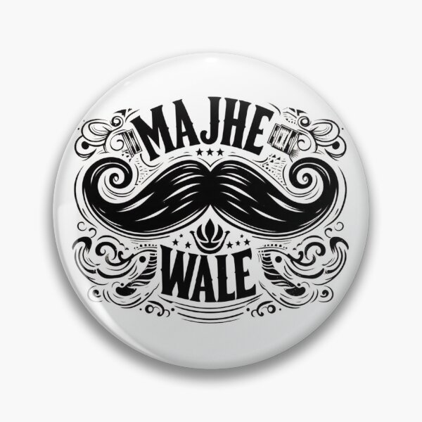 Item preview, Majhe Wale - Punjabi Quote Design for T-Shirts, Hoodies, Mugs & More designed and sold by harmzk90.