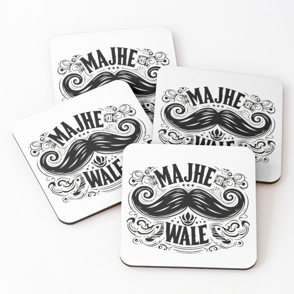 Item preview, Majhe Wale - Punjabi Quote Design for T-Shirts, Hoodies, Mugs & More designed and sold by harmzk90.