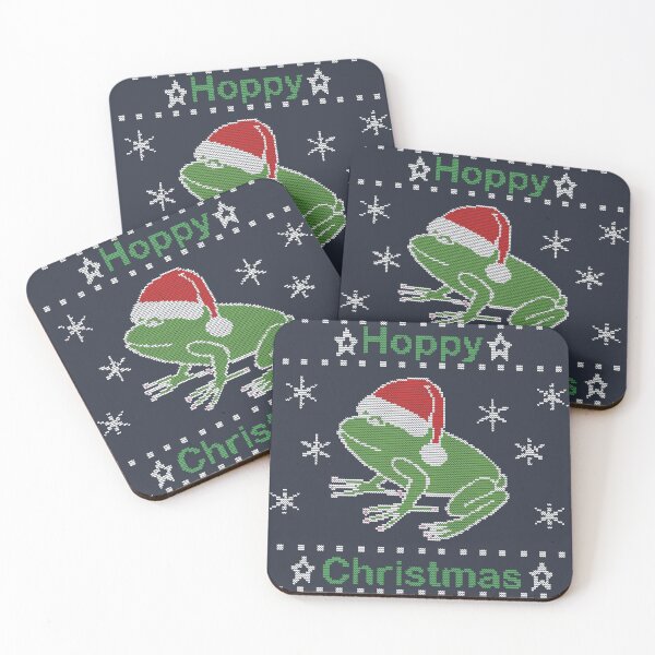 Item preview, Hoppy Frog Ugly Christmas Sweater designed and sold by ellenhenry.