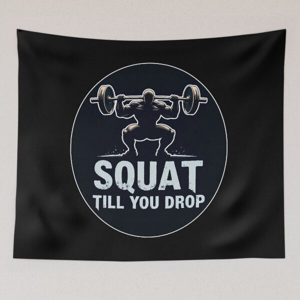 Item preview, Squat Stronger: Till You Drop and Beyond designed and sold by ArtCreator2023.