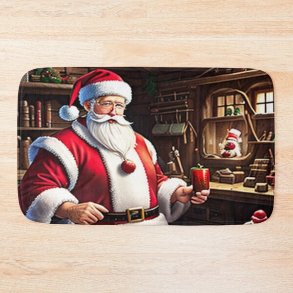 Item preview, Santa In His Workshop designed and sold by KoliBabb.