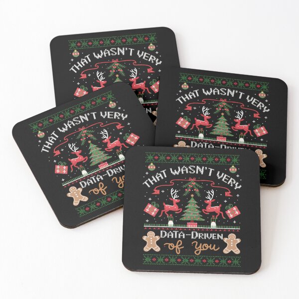 Item preview, That Wasn't Very Data Driven of You Funny Data Analyst Christmas Xmas designed and sold by savecloth.