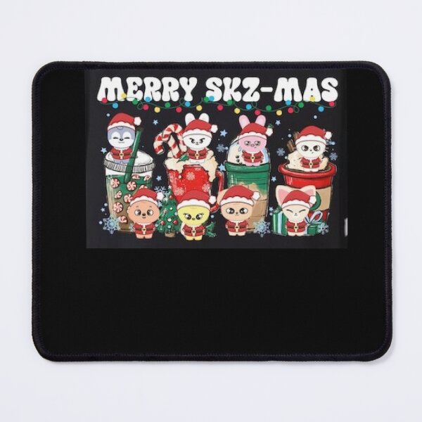 Item preview, SKZOO Christmas Stray Kids - 2025 kpop merry xmas and a happy new year ot8 boy group members fanart  designed and sold by Kpop-Noona.