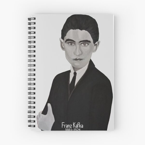 Artikelvorschau, Porträt von Franz Kafka entworfen und verkauft von ArtAndBliss.