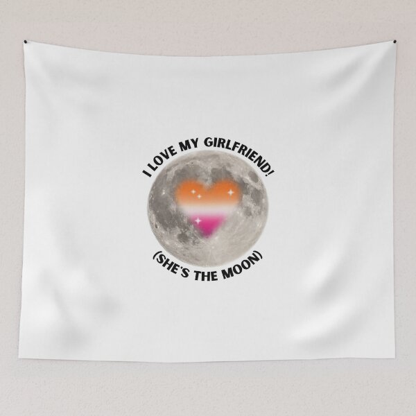 Item preview, My Girlfriend is the Moon designed and sold by the-storms-eye.