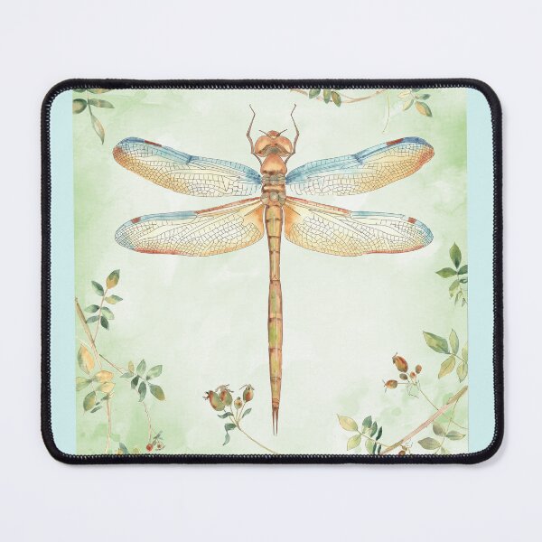 Item preview, Dragonfly With Rose Hips B1 designed and sold by Jean Plout.