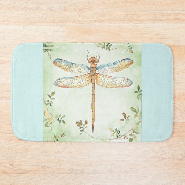 Item preview, Dragonfly With Rose Hips B1 designed and sold by Jean Plout.