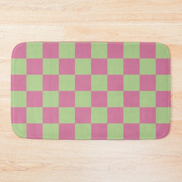 Item preview, Retro Lime and Pink Electric Checkerboard Pattern designed and sold by Skull Fern.