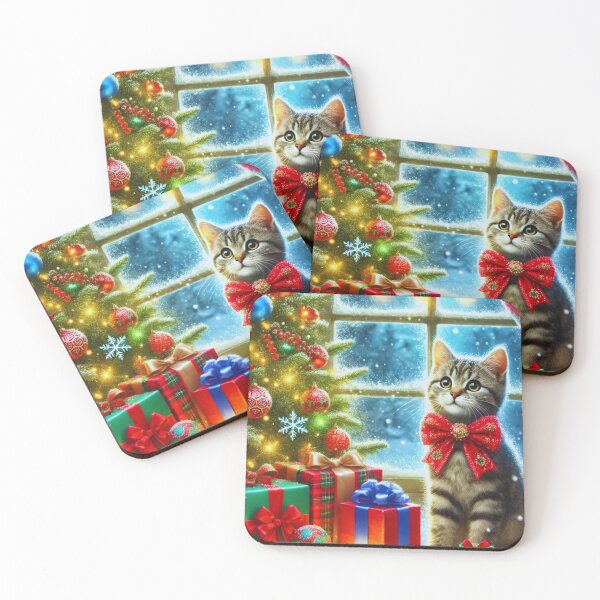 Item preview, Festive Feline Charm designed and sold by D818.
