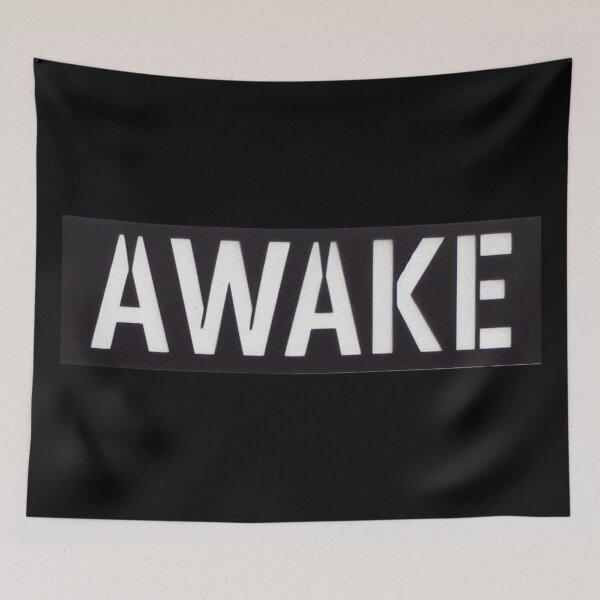 Item preview, AWAKE text sticker designed and sold by carlarmes.