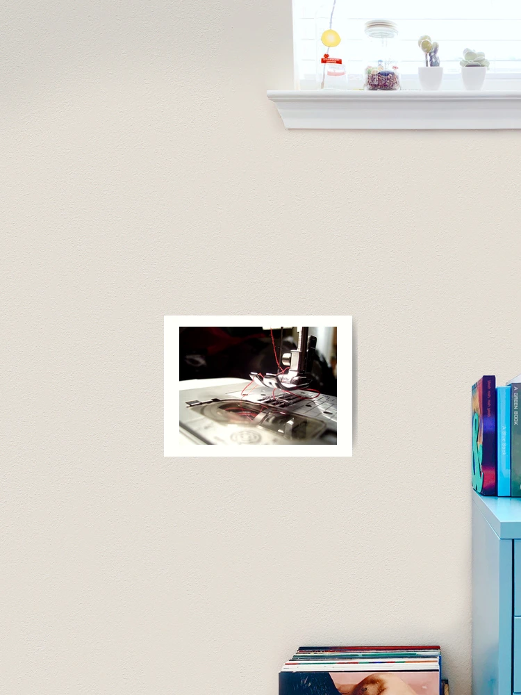Thumbnail 2 of 3, Art Print, Red Thread designed and sold by Tracy Engle.