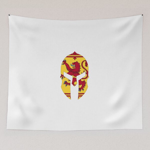 Item preview, Scottish Royal Banner Spartan Helmet (clogaid spartan bratach rìoghail na h-Alba) designed and sold by JonathanR1994.