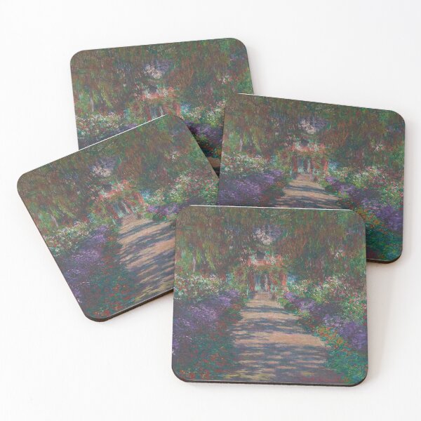 Item preview, Claude Monet eine allee in monet's garden in giverny 1902 designed and sold by melissabeta.