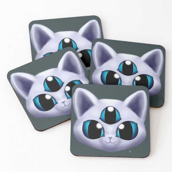Item preview, Adorable Three-Eyed Cat designed and sold by AnneOther.
