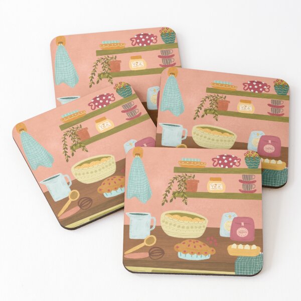 Item preview, Cozy Kitchen Cottage; Baking Pie designed and sold by bypiupiu.