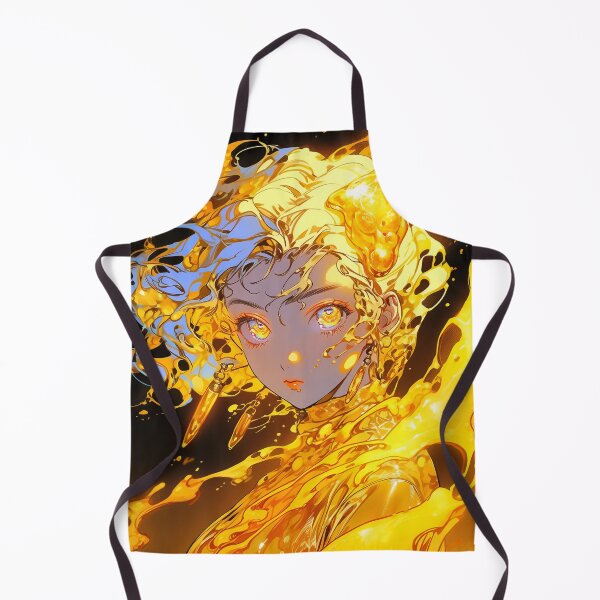 Artikelvorschau, Geschmolzenes Gold Radiance Anime Girl entworfen und verkauft von bubblegoth.