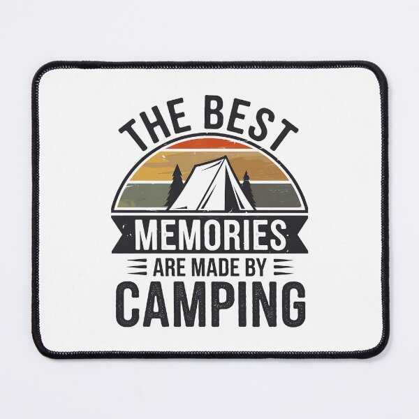 Item preview, the best memories are made by camping Campfire Adventure Outdoor Camper Funny Mountain  designed and sold by luannsemmsobre.