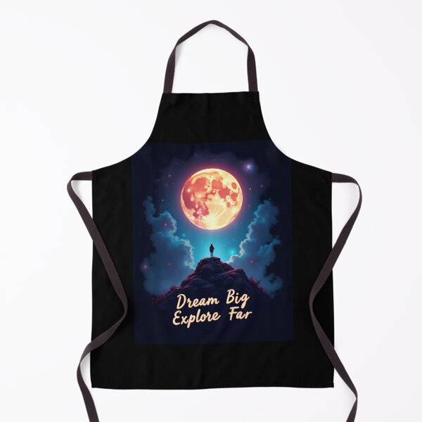 Aperçu de l'œuvre Promenez-vous sous la lune : rêvez grand créée et vendue par ArtCreator2023.