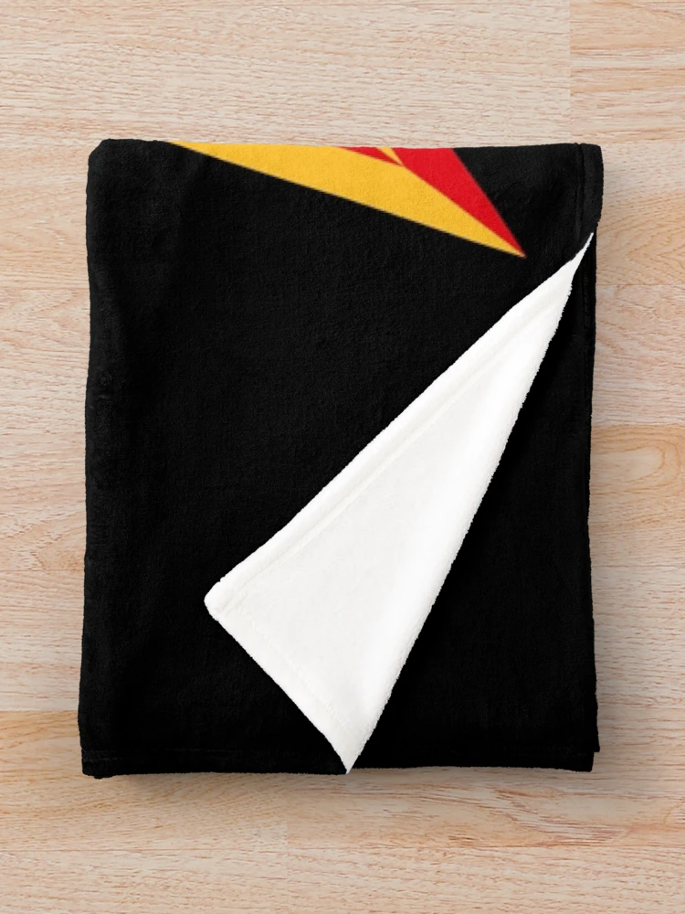 Thumbnail 3 of 6, Throw Blanket, Star Design (Five-Pointed / Yellow Red) designed and sold by Roderix.