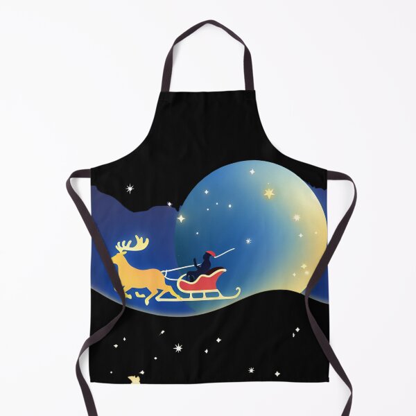 Item preview, Futuristic Santa Sleigh Ride Art designed and sold by ChicTrendz.