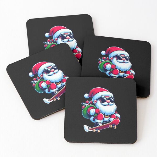 Item preview, Papá Noel patinando designed and sold by SekoOne.