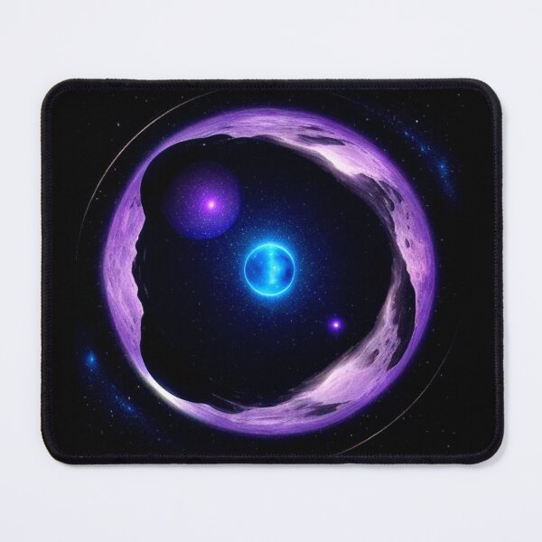 Item preview, Purple Three Lunar Moon Art Print designed and sold by Earth Nature Creations.