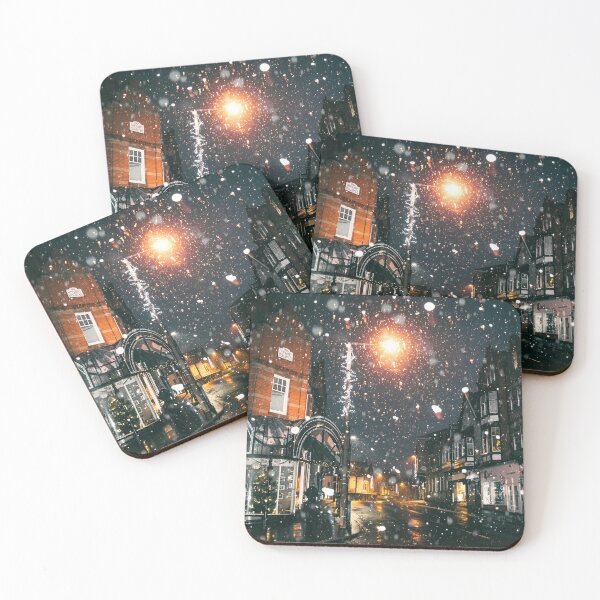 Item preview, A snowy night designed and sold by KAY Artists.