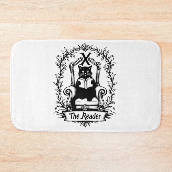 Item preview,   The Reader - Gothic Cat Tarot  designed and sold by Moad Fahim.