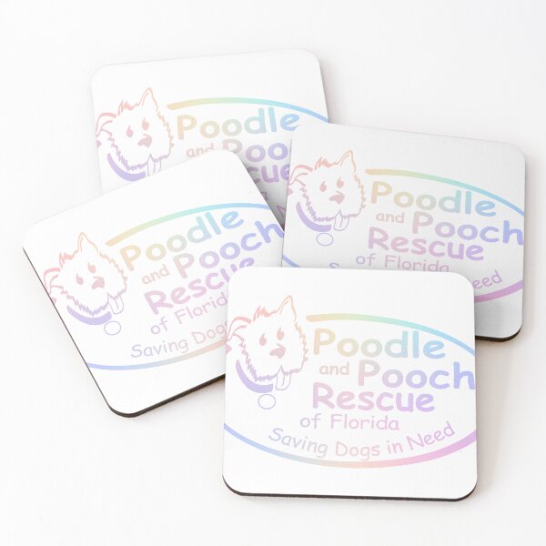 Item preview, Poodle and Pooch Rescue of Florida - Pastel Gradient Logo designed and sold by Poodle and Pooch Rescue of Florida.