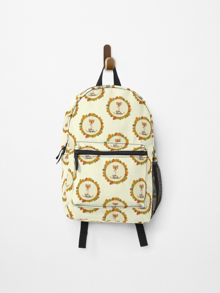 Thumbnail 1 of 3, Backpack, Thanks Giving designed and sold by Digiartzone.