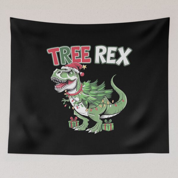 Item preview, Tree Rex Dinosaur Christmas Pun designed and sold by DomTeesHaven.
