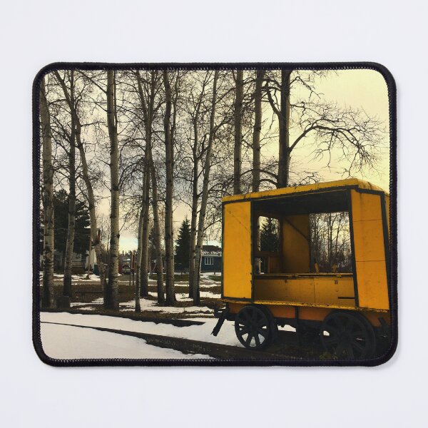 Item preview, Old train wagon in winter designed and sold by Topmel.