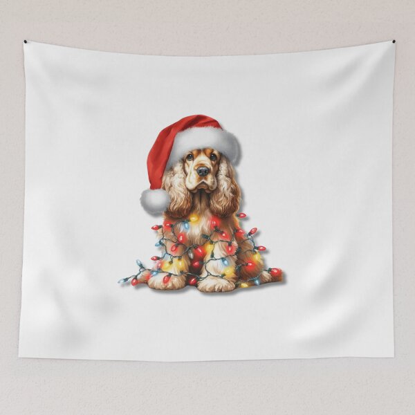 Item preview, Whimsical Holiday Pets Watercolor Collection: Festive Dogs & Cats designed and sold by MiszungART.