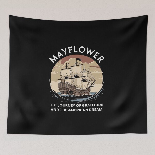 Item preview, Mayflower Ship: Journey of Gratitude and the American Dream designed and sold by love3617.