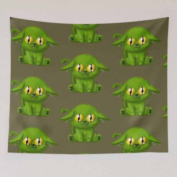 Item preview, Meowlin - Goblin Cat designed and sold by AnneOther.