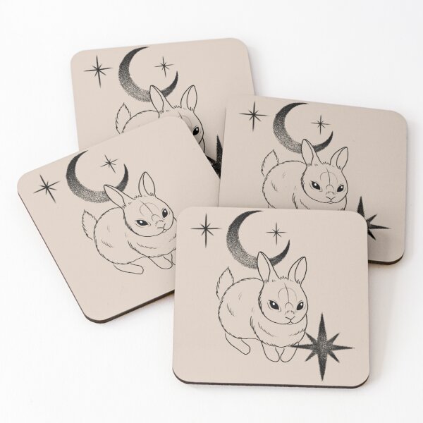 Item preview, Celestial bunny designed and sold by Ericat-Tattoo.