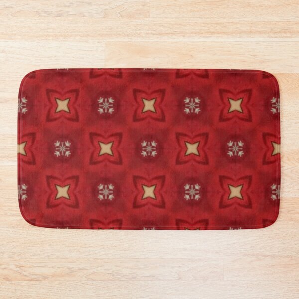 Item preview, Red Christmas diamond patterned designed and sold by Forestpower78.
