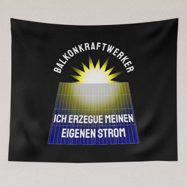 Item preview, Balcony Power Plant Solar Photovoltaics designed and sold by MooonTees.