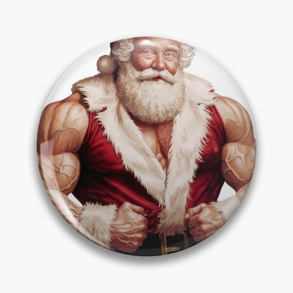 Item preview, Edición musculosa de Papá Noel designed and sold by masculinepixels.