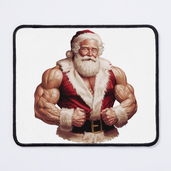 Item preview, Santa Claus Muscle Edition designed and sold by masculinepixels.