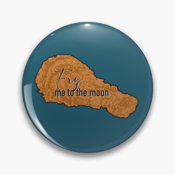 Item preview, Fry me to the moon drumstick designed and sold by J.Hall.Designs.
