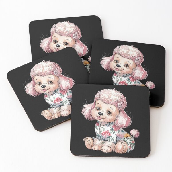 Item preview, Adorable Patchwork Puppy with Floral Design designed and sold by love3617.