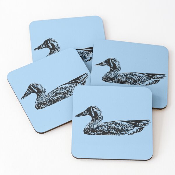 Item preview, Australasian Shoveler Black Design  designed and sold by designsasstultd.