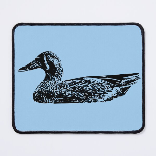 Item preview, Australasian Shoveler Black Design designed and sold by designsasstultd.