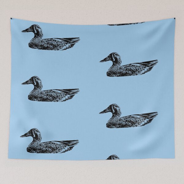 Item preview, Australasian Shoveler Black Design  designed and sold by designsasstultd.