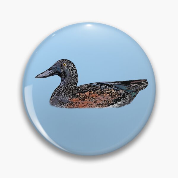 Item preview, Australasian Shoveler Black Alternate Design  designed and sold by designsasstultd.