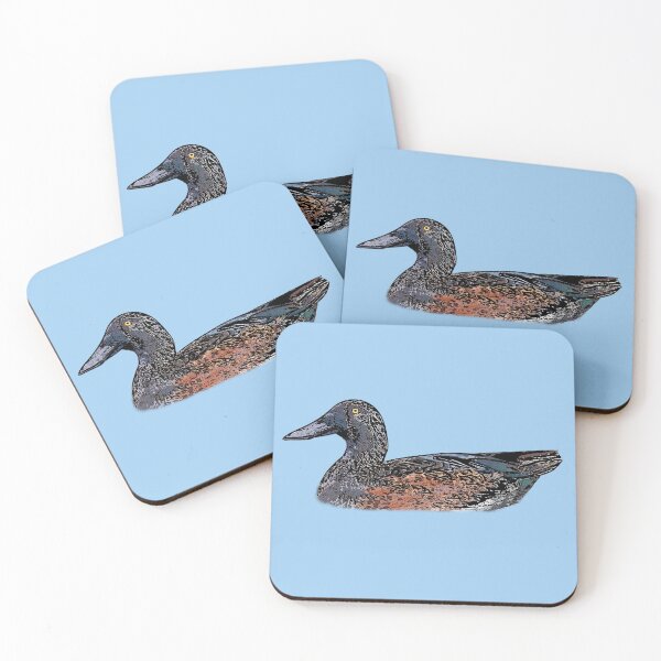 Item preview, Australasian Shoveler Black Alternate Design  designed and sold by designsasstultd.