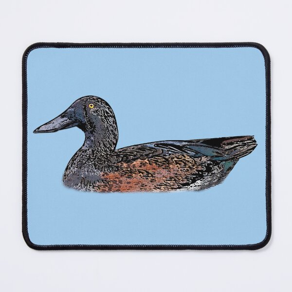 Item preview, Australasian Shoveler Black Alternate Design designed and sold by designsasstultd.