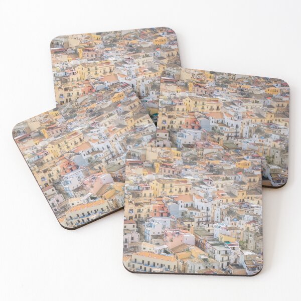 Item preview, Rooftops of Castellammare del Golfo, Sicily designed and sold by PhotoArt by Joan Carroll.